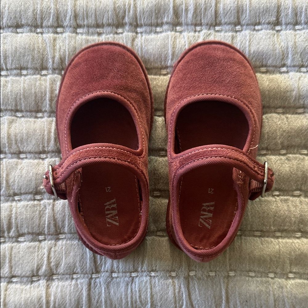Zara girls ballet flats
